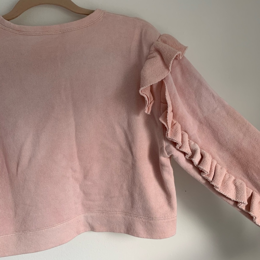 Loveshackfancy Ruffle Sleeve Pullover - image 7